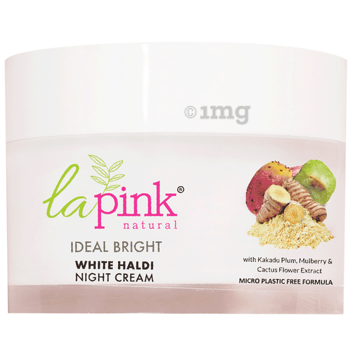 La Pink Ideal Bright White Haldi Night Cream