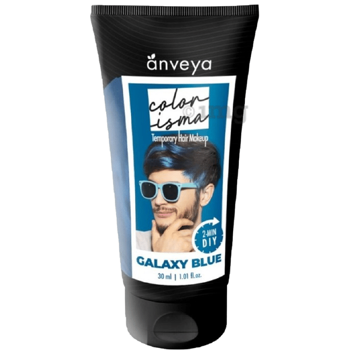 Anveya Colorisma 1 Day Temporary Hair Color (30ml Each) Galaxy Blue