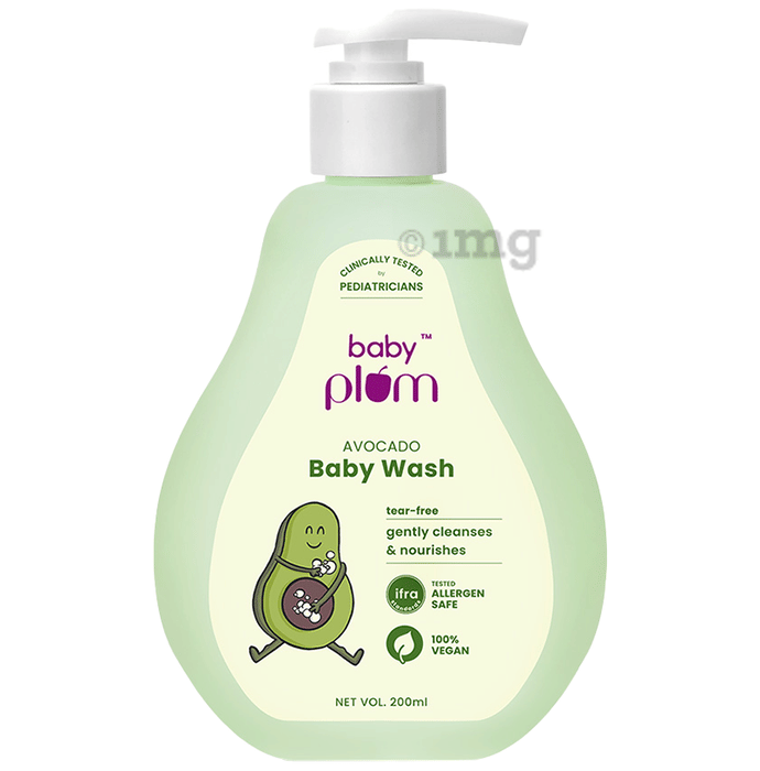 Baby Plum Avocado Baby Wash Buy pump bottle of 200.0 ml Body Wash at