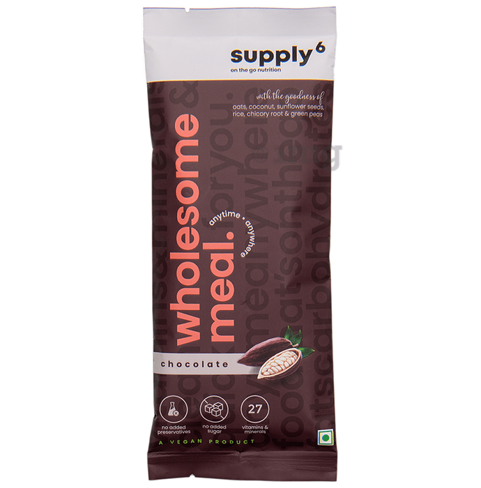 Supply6 Wholesome Meal Sachet (100gm Each) Chocolate
