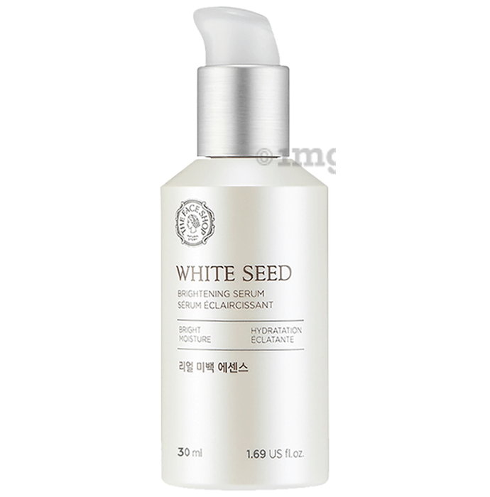 The Face Shop White Seed Brightening Serum With Niacinamide & Hyaluronic Acid, Face Serum To Treat Dark Spots & Uneven Skin Tone