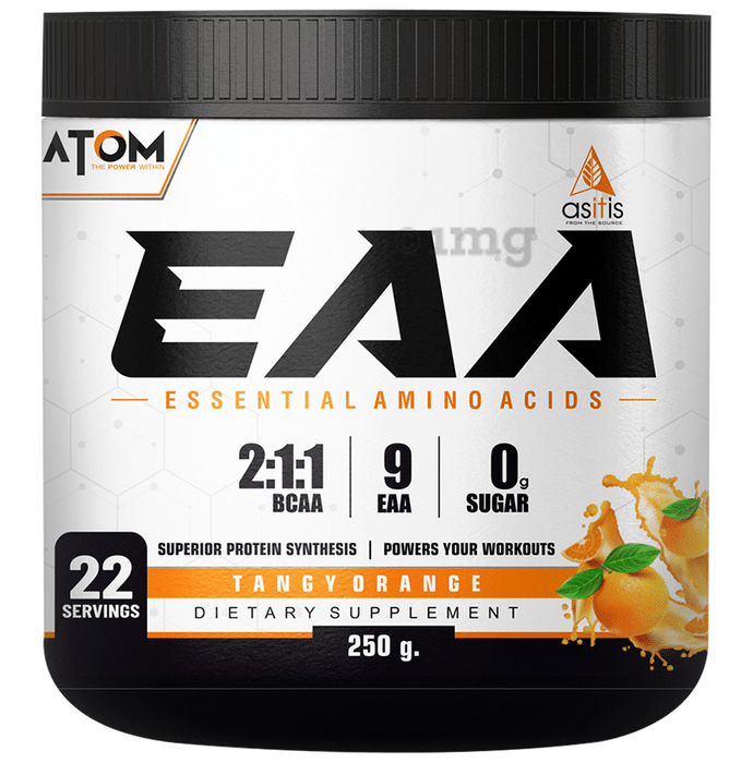 AS-IT-IS Nutrition Atom EAA (Essential Amino Acids) Tangy Orange