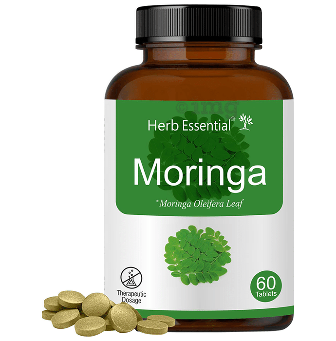 Herb Essential Moringa (Moringa Oleifera) 500mg Tablet