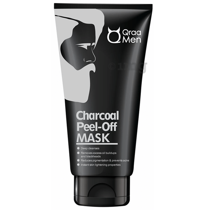 Qraa Men Charcoal Peel-Off Mask