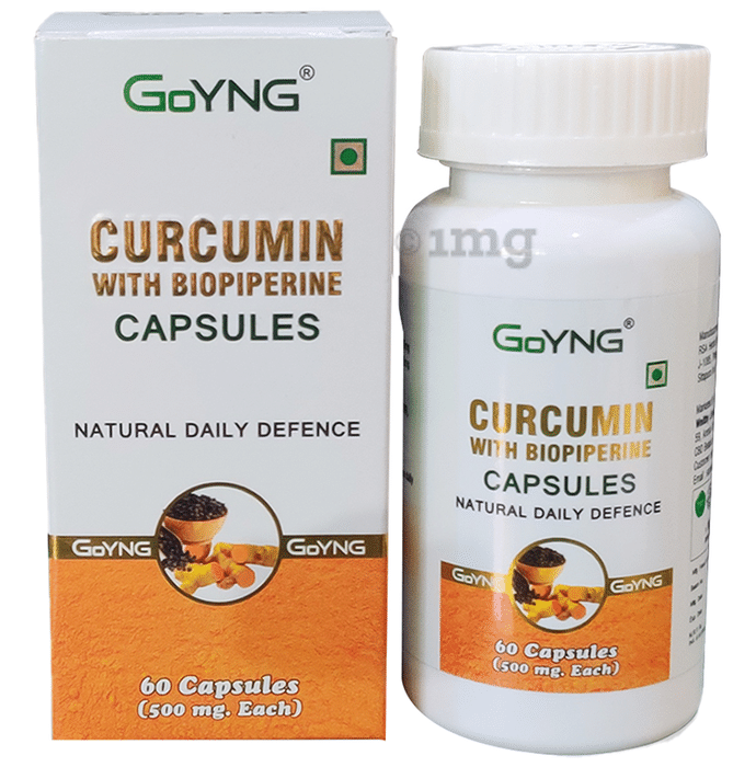 GoYNG Curcumin with Bioperine Capsule