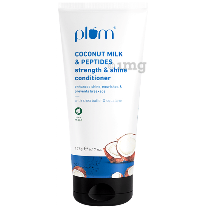 Plum Coconut Milk & Peptides Strength & Shine Conditioner