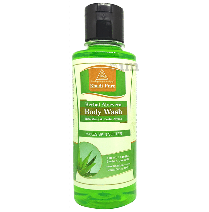 Khadi Pure Herbal Aloevera Body Wash
