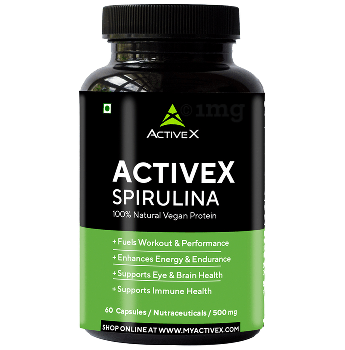 ActiveX Spirulina Capsule