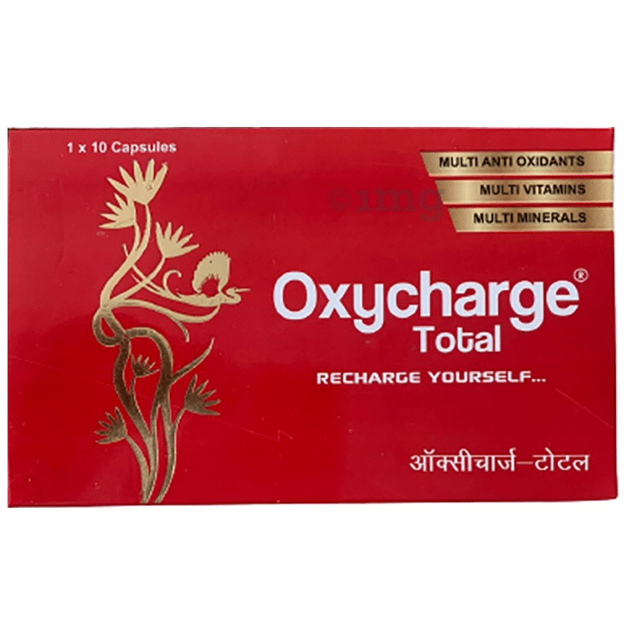 Oxycharge Total Recharge Yourself Multivitamin Multiminerals Capsule for Men & Women