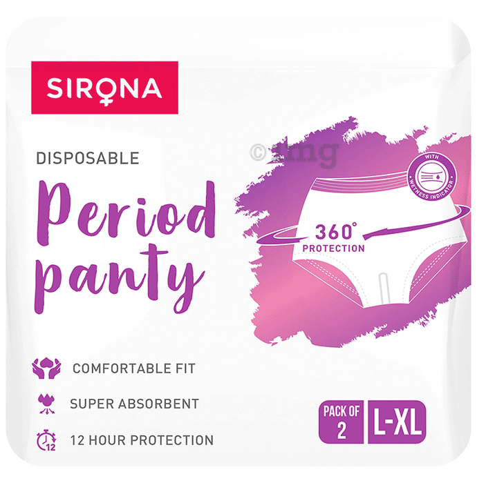 Sirona Disposable Period Panty L-XL