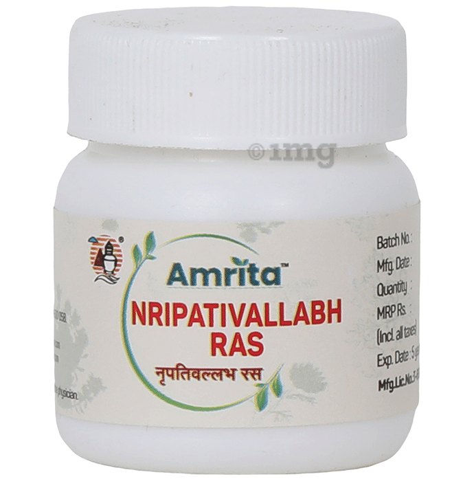 Amrita Nripativallabh Ras Tablet