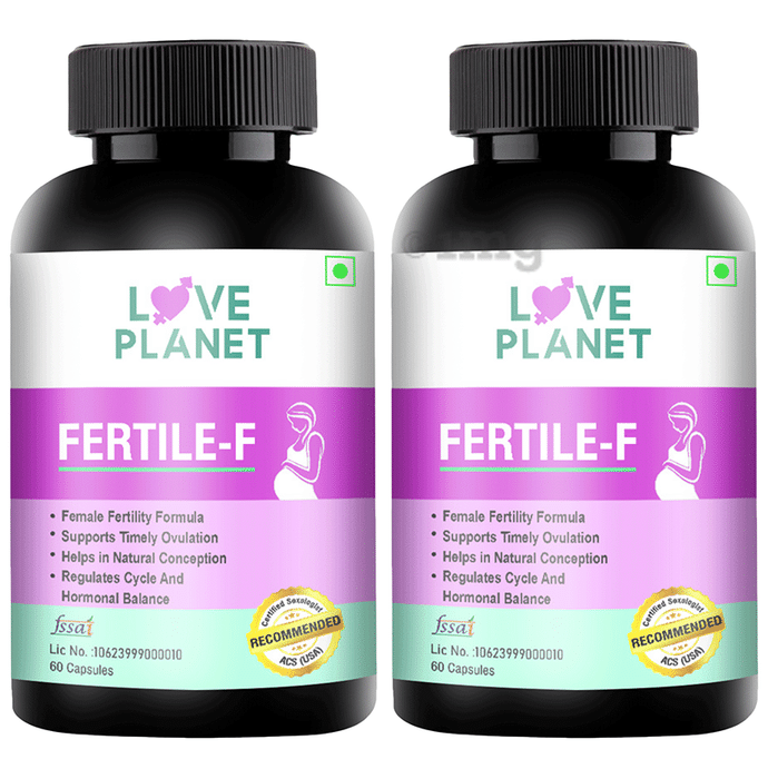 Love Planet Fertile-F Capsules (60 Each)