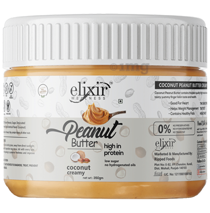 Elixir Wellness Coconut Peanut Butter Creamy