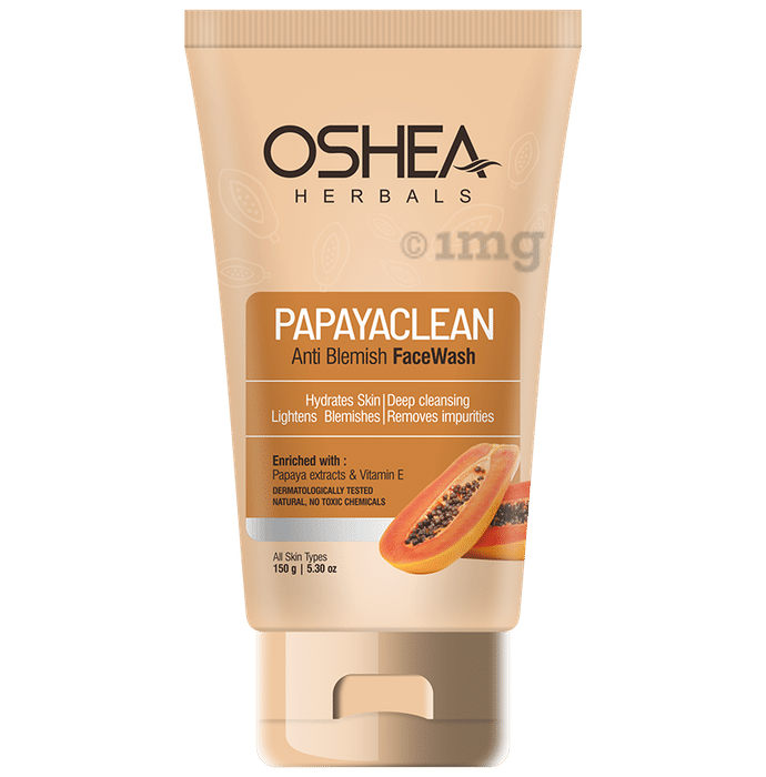 Oshea Herbals Papayaclean Anti Blemish Face Wash