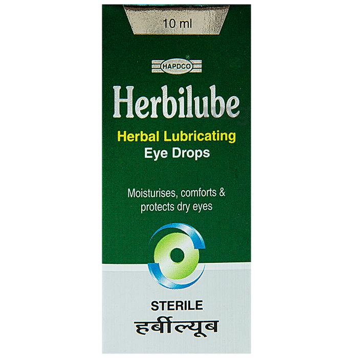 Hapdco Herbilube Herbal Lubricating Eye Drop