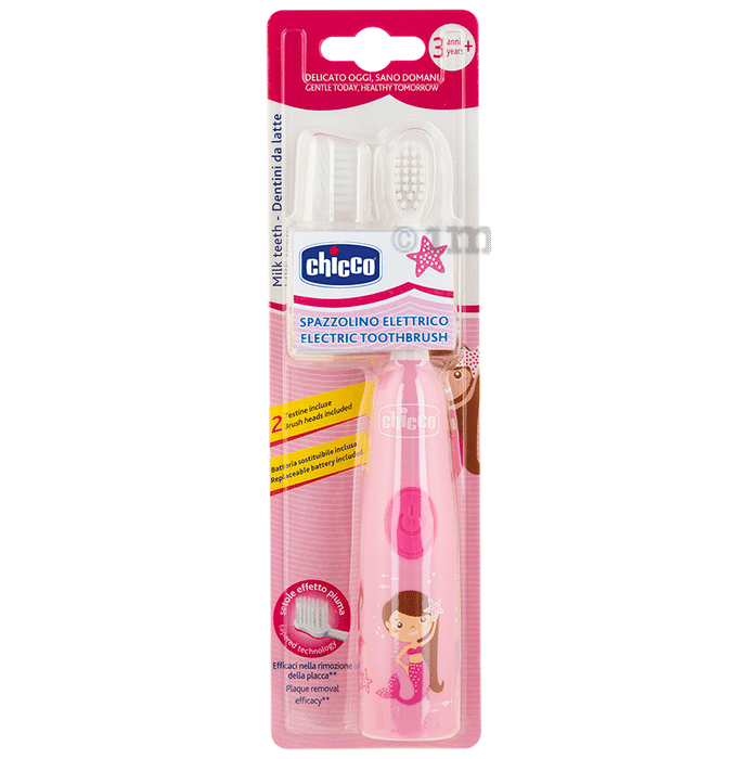 Chicco Kids Electric Toothbrush 3 Years+  Pink