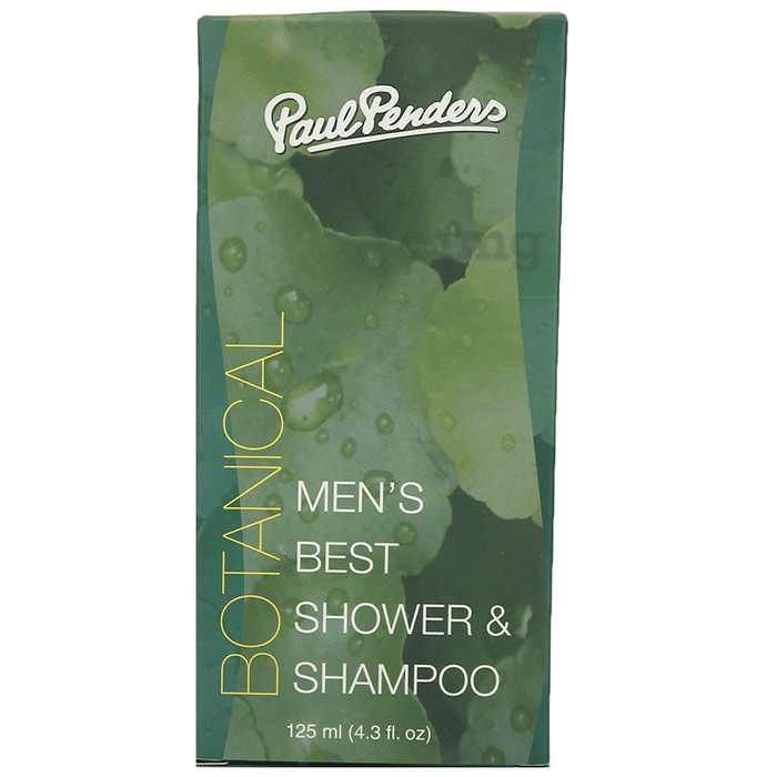 Paul Penders Botanical Men's Best Natural Shower & Shampoo 2 in 1