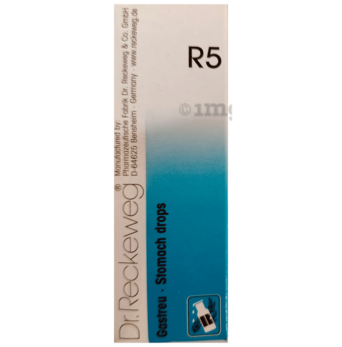 Dr. Reckeweg R5 Stomach and Digestion Drop | For Stomach Care Drop Oral Drops