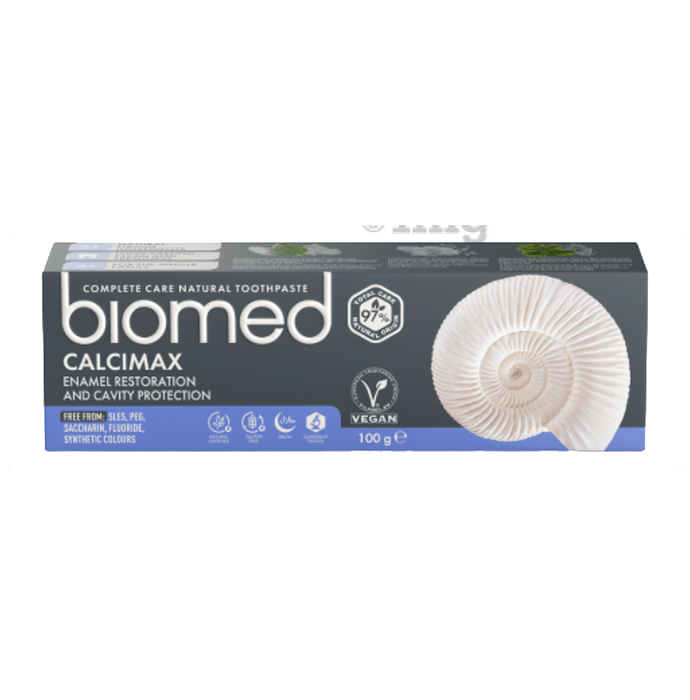 Biomed Complete Care Natural Toothpaste (100gm Each) Calcimax Buy 1 Get 1 Free
