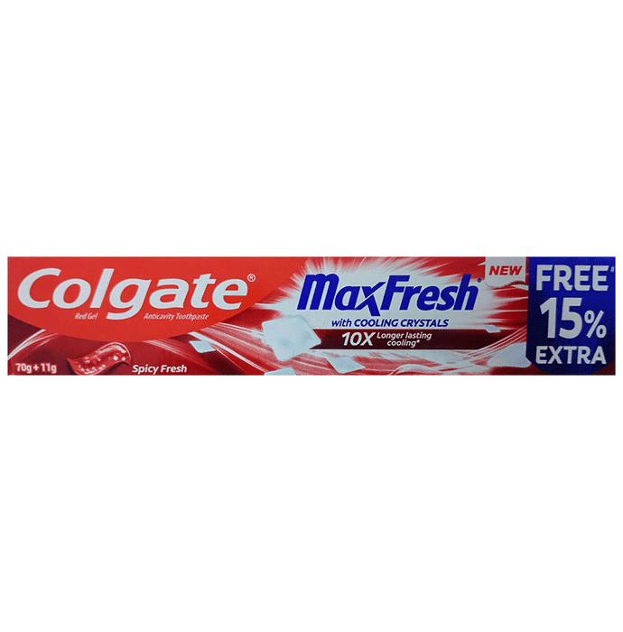 Colgate Maxfresh Spicy Fresh Red Gel Toothpaste