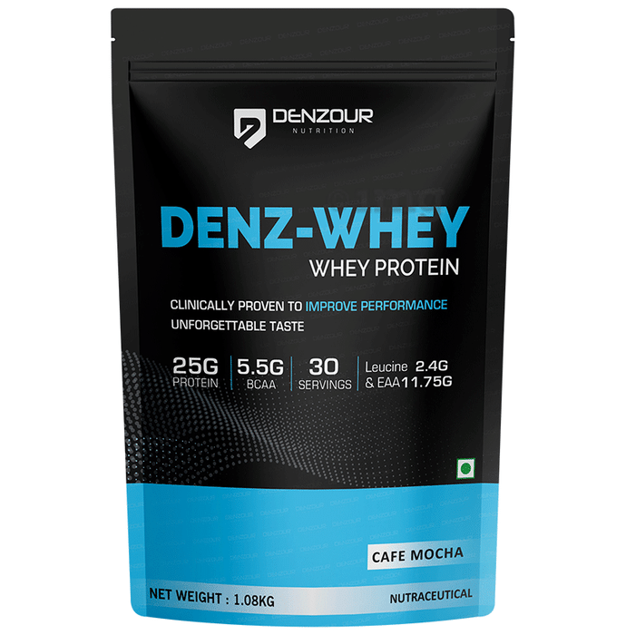 Denzour Nutrition Denz-Whey Protein 5.5G BCAA Cafe Mocha