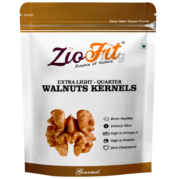 Happilo Ziofit Extra Light Quarter Walnut Kernels Buy 1 Get 1 Free