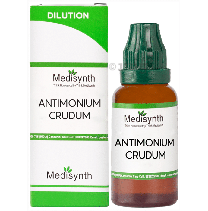 Medisynth Antimonium Crudum Dilution 200