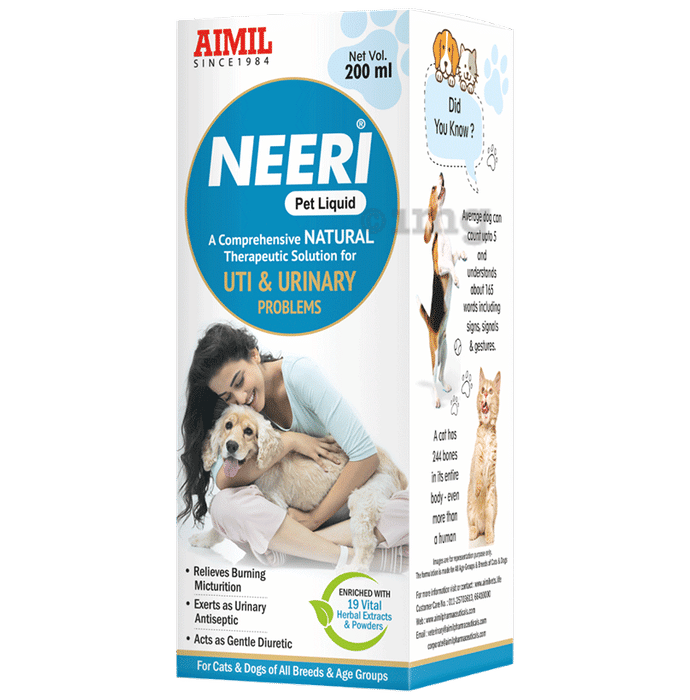 Aimil Neeri Pet Liquid | Herbal Kidney Medicine for Dogs & Cats