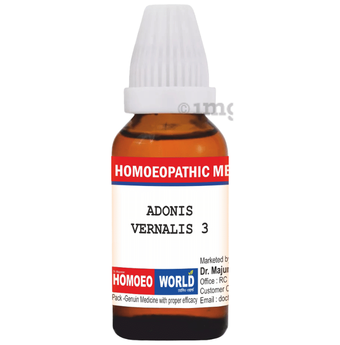 Dr. Majumder Homeo World Acdoins Vernalis Dilution (30 ml Each) 3 CH