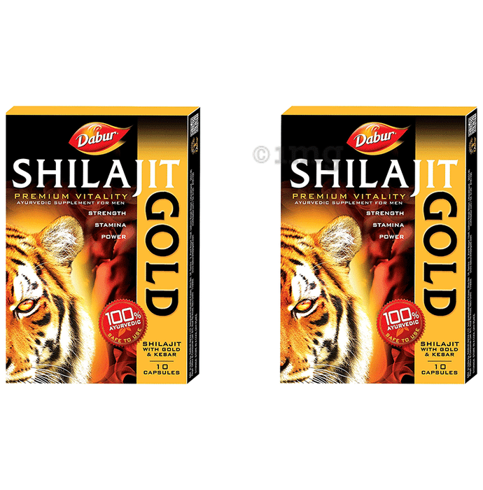 Dabur Shilajit Gold Capsule (10 Each)
