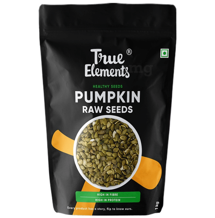 True Elements Pumpkin with High Protein & Fibre | Seeds Raw