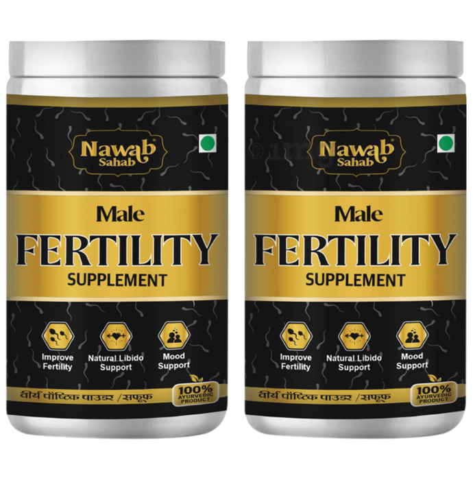 Nawab Sahab Male Fertility Supplement (125gm Each)