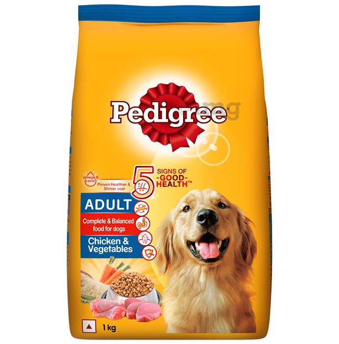 Pedigree Adult Complete & Balanced Food for Dogs | Chicken & Vegetables