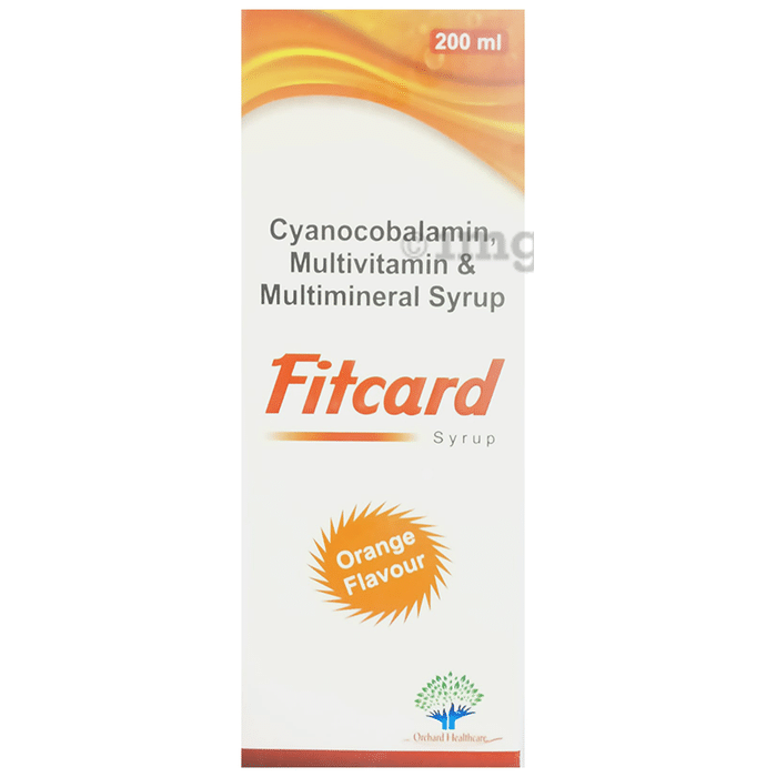 Fitcard Syrup Orange