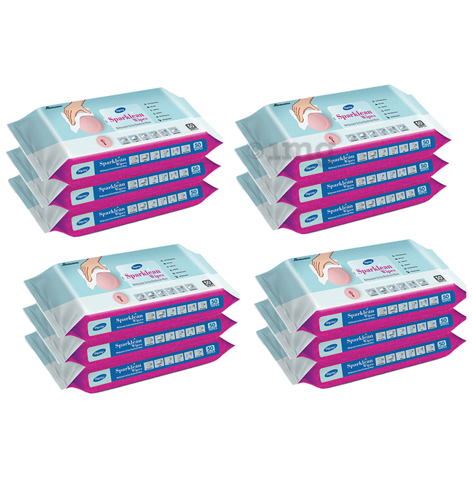 Dignity Sparklean Multipurpose Surface Disinfectant Wipes (50 Each)