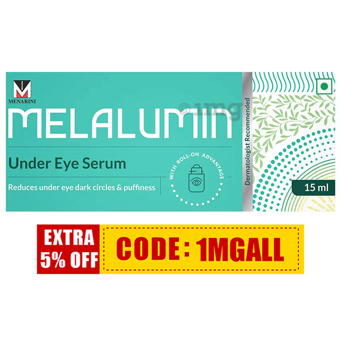 Melalumin Under Eye Serum |  Reduces Under Eye Dark Circles & Puffiness