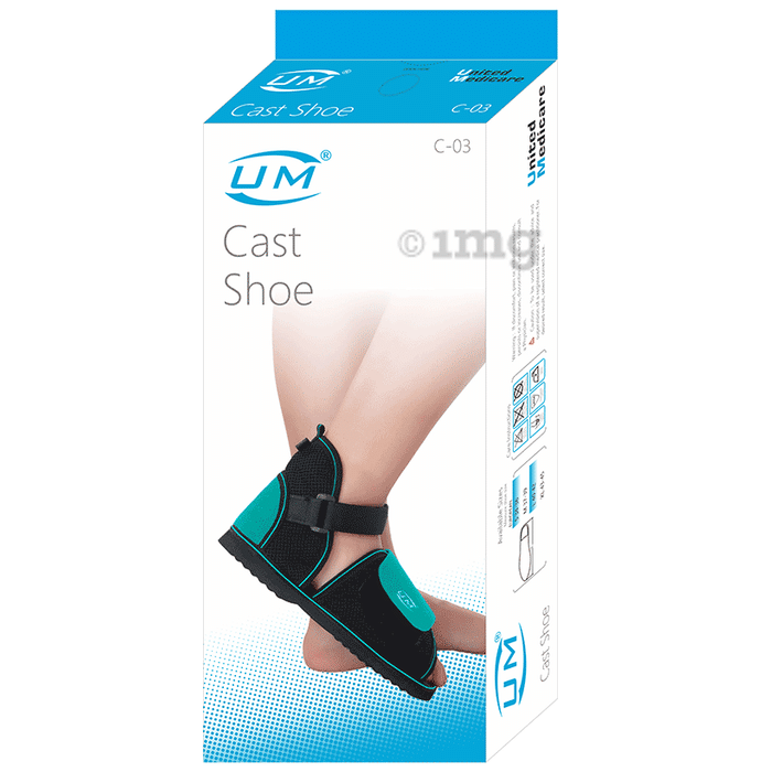 United Medicare Cast Shoe Large