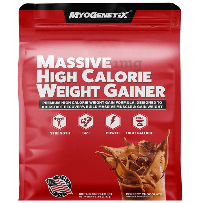 Myogenetix Massive High Calorie Weight Gainer Powder Chocolate