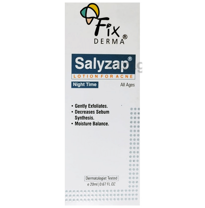 Fixderma Salyzap Lotion For Acne Night Time