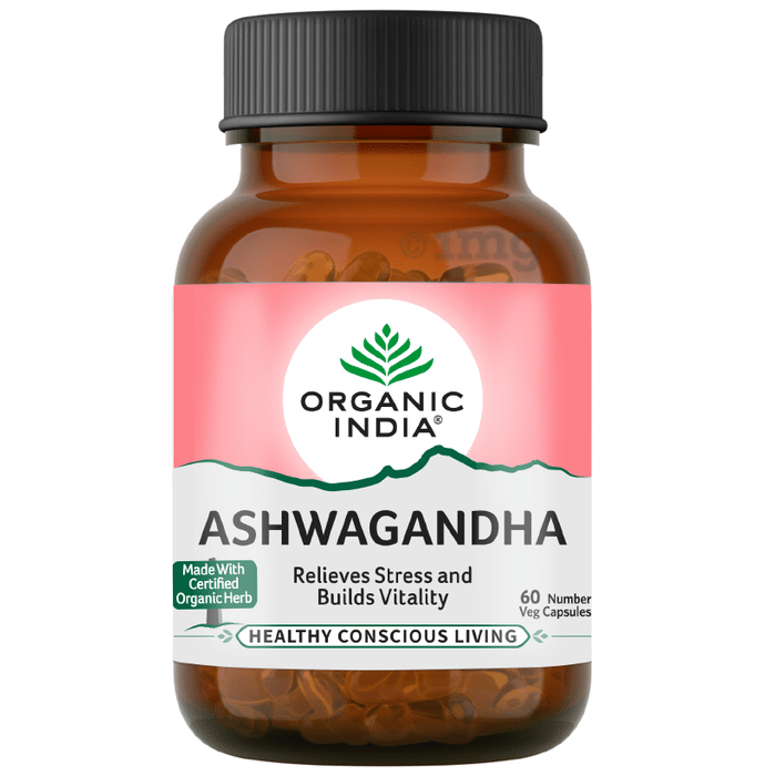Organic India Ashwagandha Veg Capsule