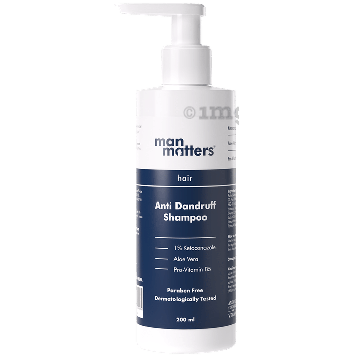 Man Matters Anti Dandruff Shampoo Paraben Free