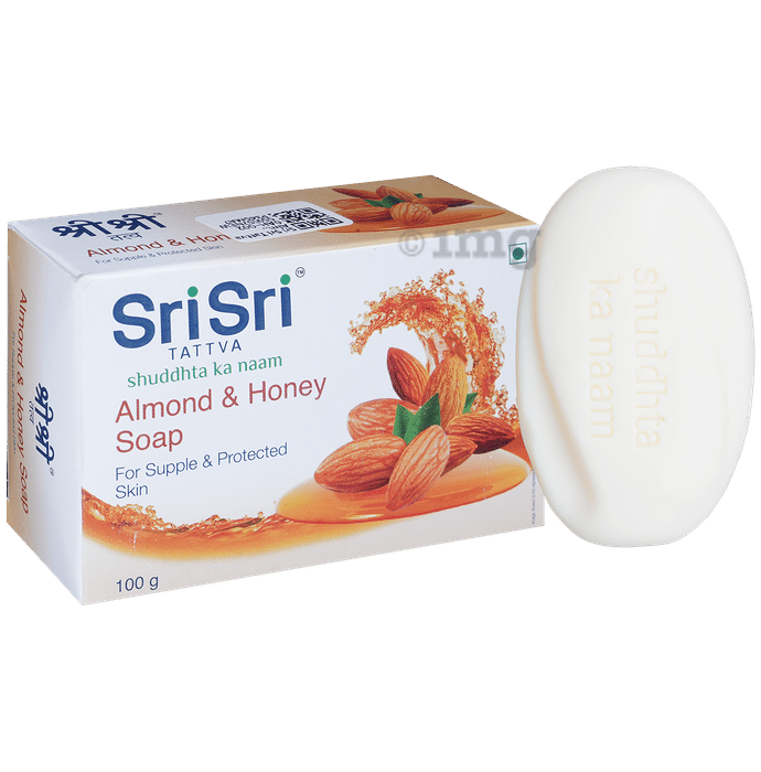 Sri Sri Tattva Almond & Honey Soap
