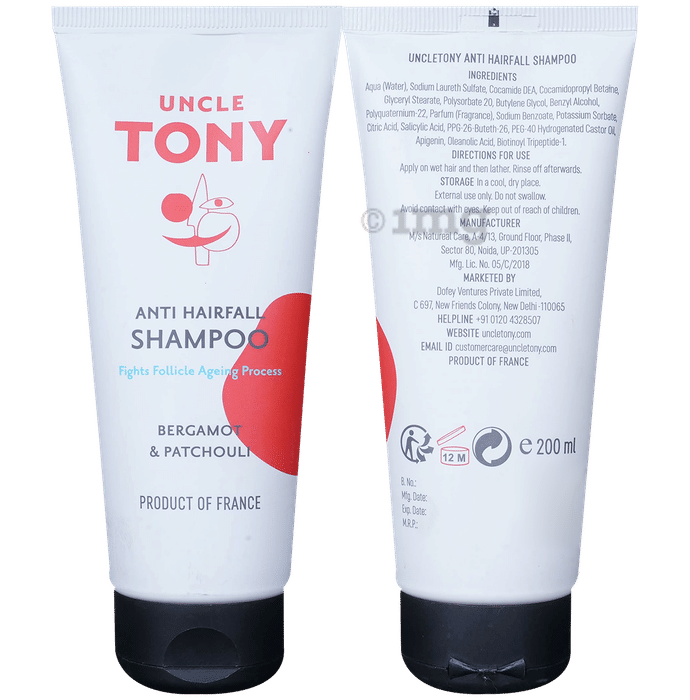 Uncle Tony Anti-Hairfall Shampoo