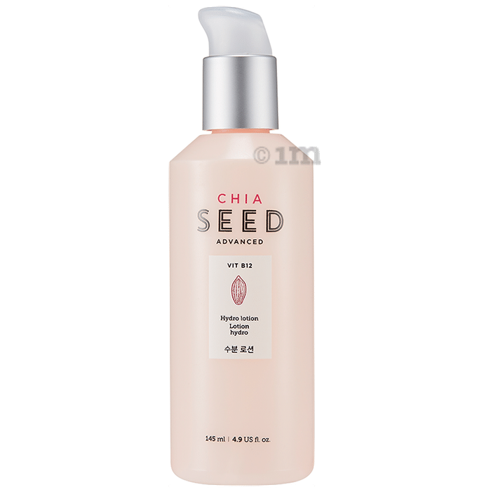 The Face Shop Chia Seed Hydro Lotion With Vitamin B12 & Chia Seeds, Everyday Wear Face Cream For 24Hr Hydration
