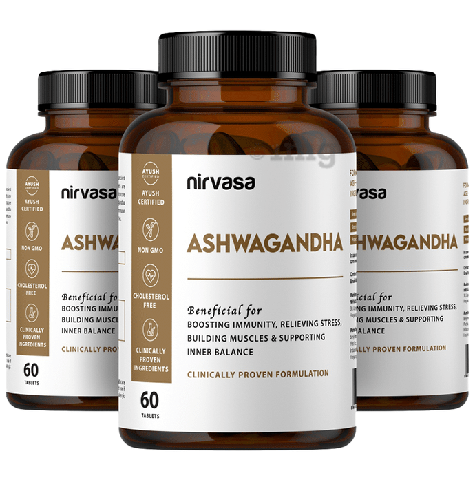 Nirvasa Ashwagandha Tablet (60 Each)