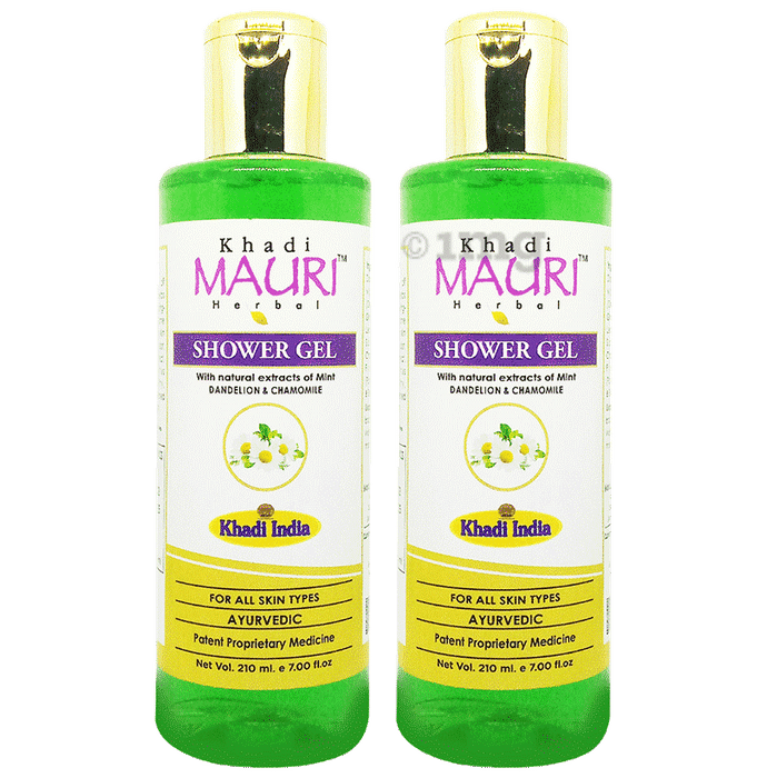 Khadi Mauri Herbal Shower Gel(210ml Each)