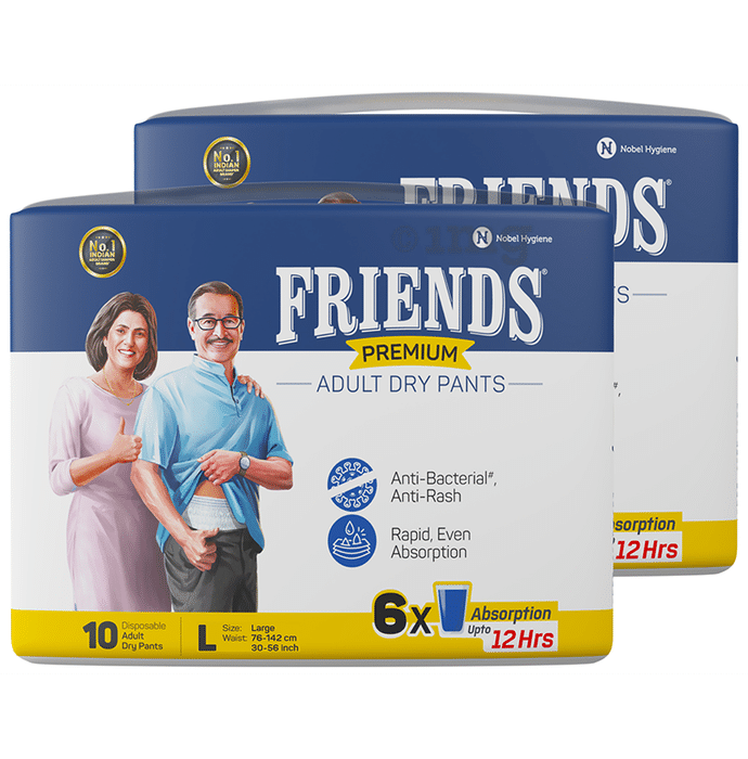 Friends Preium Adult Dry Pants (10 Each) Large