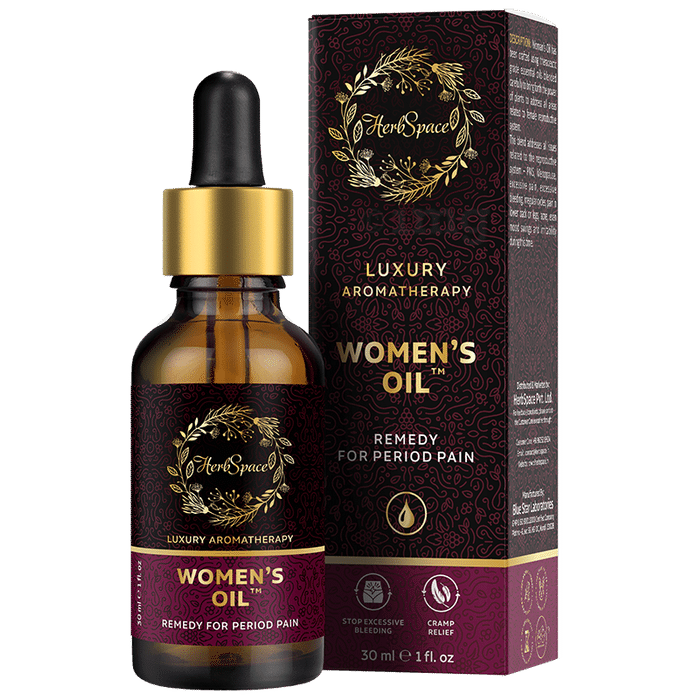 Herbspace Women's Period Pain Relief Oil