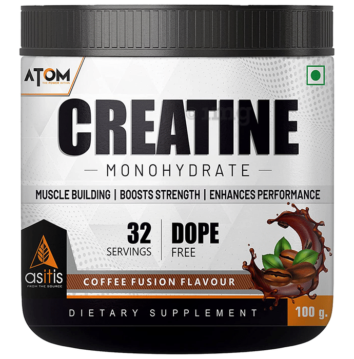 AS-IT-IS Nutrition Atom Creatine Monohydrate Coffee Fusion