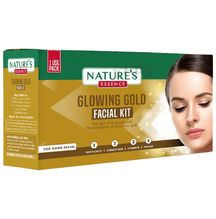 Nature's Essence Glowing Gold Facial Kit